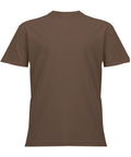 The T-Shirts product is shown in plain brown with short sleeves, front view on a white background, featuring no visible logos, patterns, or designs.