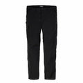Introducing the Craghoppers CR231: black cargo pants featuring a straight-leg design, multiple pockets, and convenient belt loops.