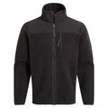 A Craghoppers CR703, a black fleece jacket featuring a zipper, high collar, and chest pocket.