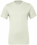 Light green Bella + Canvas CV001 t-shirt displayed on a white background.