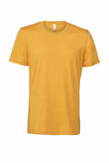 A Bella + Canvas CV01H T-shirt showcased against a white background features a classic crew neck design and short sleeves. The fabric looks soft, lightweight, and perfect for casual wear.