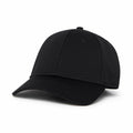 The CW091 black baseball cap by Callaway features a curved brim and a button on top.