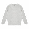 EA041 from AWDis Ecologie, a gray hoodie with long sleeves and a front pocket, is displayed on a plain white background without any visible brand or design.