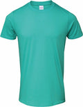 A Gildan GD001 short-sleeved t-shirt in teal, displayed against a white background.