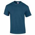 Gildan GD002: A plain short-sleeved teal T-shirt displayed on a white background.