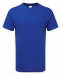 Gildan GD003 T-shirt in plain blue displayed on a white background.