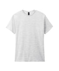 A T-shirts product in light grey is displayed flat on a white background. It features short sleeves, a round neckline, and has no visible logos or designs.
