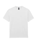 The T-Shirts product is a plain white crew neck style with short sleeves, displayed flat on a white background. It features no designs, logos, or patterns.
