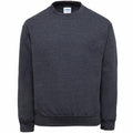 The Gildan GD56B, a charcoal gray crewneck sweatshirt, is displayed against a white background.