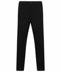 Henbury's HB650 trousers presented against a plain white background, exhibiting a front view with a button and zip closure.