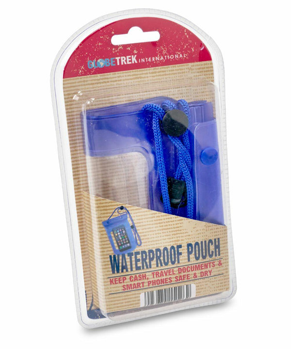 A sealed package of Home & Living HL033 waterproof pouch for keeping cash, travel documents, and smartphones safe and dry.
