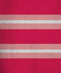 A textured red backdrop featuring three evenly spaced horizontal stripes in white and pink from the Home & Living HL211 collection.