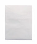A neatly folded Home & Living HL217 white fabric sheet against a plain white background.