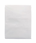 A plain, white folded bedsheet from the Home & Living collection, model HL217, displayed on a white background.