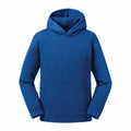 Russell's J265B features a simple blue design, complete with a front pocket and long sleeves.