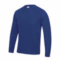 AWDis Just Cool JC002 long-sleeve shirt displayed against a white background.