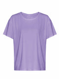 A JC013 short-sleeve t-shirt in plain lavender from AWDis Just Cool, displayed against a white background.