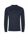 A JC023 long-sleeved crew neck shirt in plain black by AWDis Just Cool.