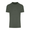 AWDis Just Cool JC110 dark green T-shirt on a white background.