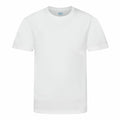 The JC20J by AWDis Just Cool is a plain white T-shirt shown on a white background with a front view.