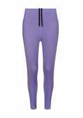 AWDis Just Cool JC287 leggings in purple with black drawstrings, displayed on a white background.