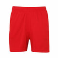 JC80J shorts by AWDis Just Cool, featuring an elastic waistband, showcased on a plain white background.