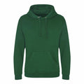 JH101 by AWDis Just Hoods, featuring a front pocket and drawstring hood, shown against a white background.