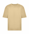 A JT009 T-shirt from AWDis Just T's, featuring a plain beige design with short sleeves and a crew neck.