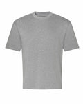 The JT009 from AWDis Just T's is a plain gray T-shirt featuring a round neckline and short sleeves, showcased against a white background.