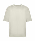 The JT009, a plain light gray T-shirt from AWDis Just T's, is showcased against a white background. It features short sleeves and a crew neckline.