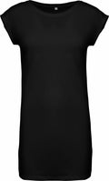 Kariban's KB388, a black short-sleeve t-shirt, displayed on a plain white background from the front view.