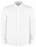 Kustom Kit's KK161 shirt with a white mandarin collar showcased against a plain background.