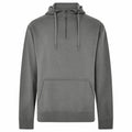 The Kustom Kit KK336 is a green pullover hoodie featuring a half-zip front, drawstring hood, and a front kangaroo pocket.