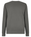 The Sweatshirts product features a plain, long-sleeved crew neck design in solid grey with no visible logos or patterns, shown against a white background.