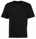 Kustom Kit KK500 T-shirt featuring a plain black design with a round neck and short sleeves.