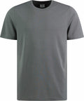 KK530 short-sleeve T-shirt in gray by Kustom Kit with a round neckline, displayed on a plain background.