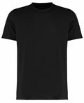 Kustom Kit KK555 black short-sleeve t-shirt displayed on a white background.