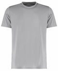 Kustom Kit KK555 plain gray short-sleeve T-shirt displayed on a white background.