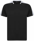 Finden & Hales LV290 T-shirt featuring short sleeves and light gray shoulder accents.