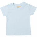 A light blue, short-sleeve LW20T T-shirt from Larkwood, displayed on a white background.