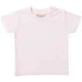 A LW20T light pink short-sleeve T-shirt from Larkwood set against a white background.