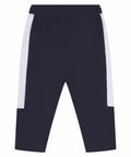 Back view of Larkwood LW830 track pants with white side stripes.