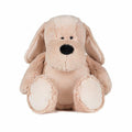 The MM052 by Mumbles is a soft, plush toy dog with floppy ears and a beige color, sitting and facing forward.