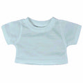 The MM071 by Mumbles is a plain white t-shirt featuring short sleeves and a ribbed neckline.
