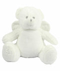MM561 by Mumbles: A white teddy bear with wings, sitting upright.