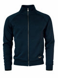 A Nimbus N110M jacket in navy blue featuring a zip-up design, high collar, and two front pockets.