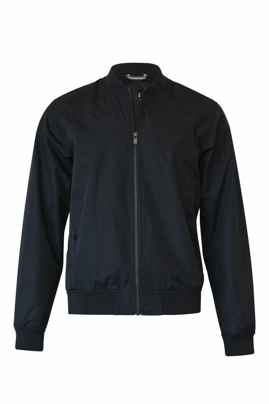 Nimbus N117M jacket displayed on a plain white background, showcasing ribbed cuffs and waistband with its simple, casual design.