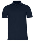 Nimbus presents the N124M, a navy blue polo shirt featuring short sleeves and a collar, displayed on a white background.