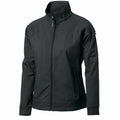 The Nimbus NB30F is a black zip-up jacket featuring a stand collar and zippered pockets, shown against a white background.