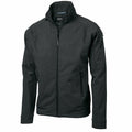 Nimbus NB30M jacket in dark gray featuring a front zipper, stand-up collar, and zippered side pockets on a white background.